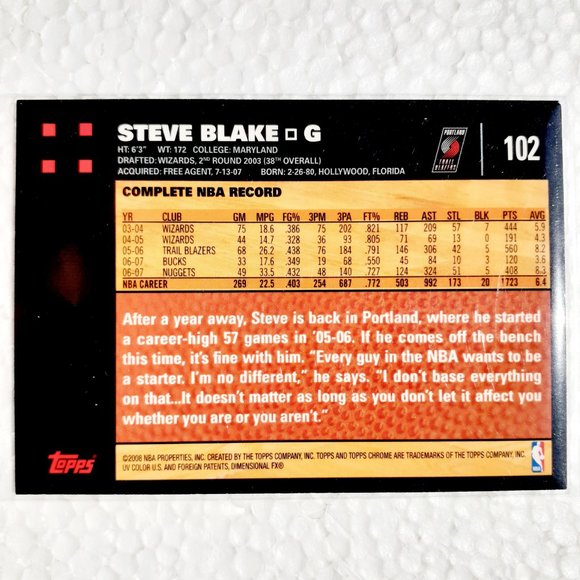 Portland Trail Blazers 6 Card Lot - BKBL [25_1] - Picture 8 of 14